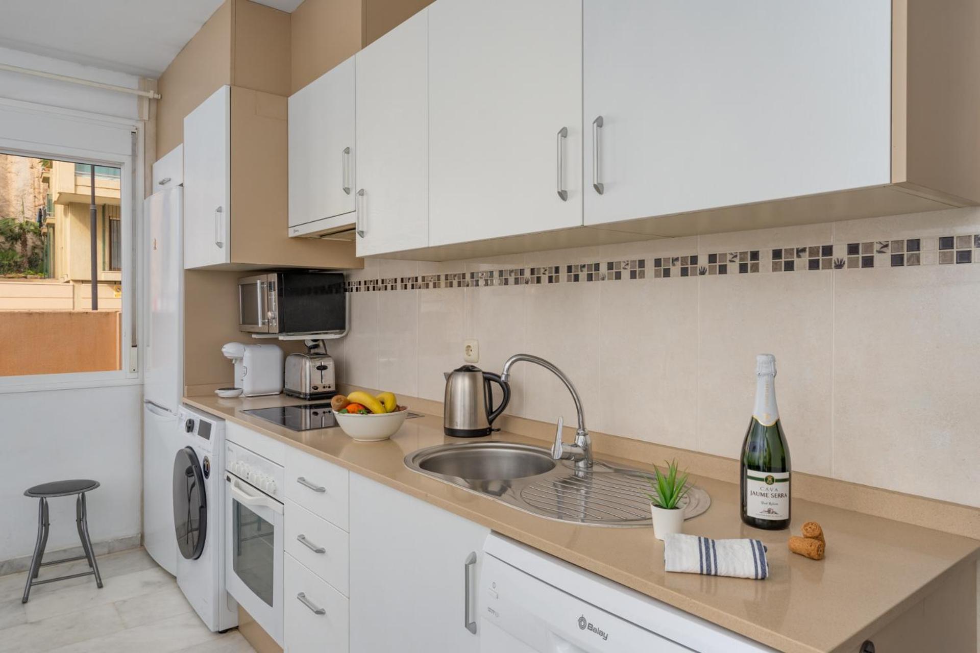 Nice Apartments 20 Meters From The Beach ฟูเอนฮิโรลา ภายนอก รูปภาพ
